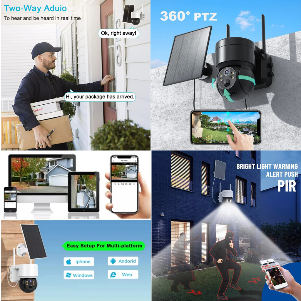 Solar Security Camera